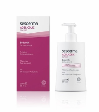 Sesderma Acglicolic Classic 200 ml mleczko do ciała złuszczające