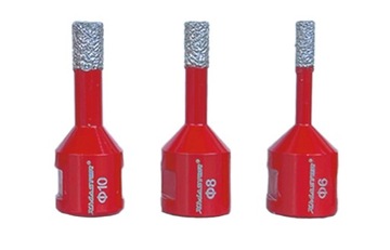 НАБОР АЛМАЗНОЙ КОЛОРОЧНОЙ ПИЛЫ ДЛЯ ГОНЧАРНЫХ ИЗДЕЛИЙ M14 ⌀ 6,8,10,35,68 мм + ПЕРЕХОДНИК