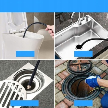 ШЛАНГ ДЛЯ ОЧИСТКИ КАНАЛИЗАЦИОННЫХ ТРУБ 10М ДЛЯ МАШИНЫ ПОД ДАВЛЕНИЕМ KARCHER