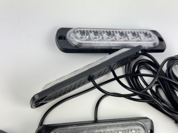 Lamp Blue Strobe в фиктивном kogut 24 светодиодных 4 ПК. 12 В 24 В с дистанционным управлением