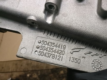 IVECO DAILY 3.0 CNG KOLEKTOR SACÍ/ZBĚRNÉ 504354419