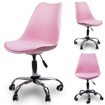 FOTEL DZIECIĘCY MŁODZIEŻOWY STYLOWY KRZESŁO OBROTOWE BIUROWE DO 120KG KOLOR