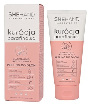 SHEHAND KURACJA PARAFINOWA PEELING DO DŁONI 75g