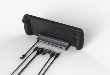 Док-станция Steam Deck DOCK ROG ALLY DEX HUB 6in1 USB-C HDMI 4K Ethernet
