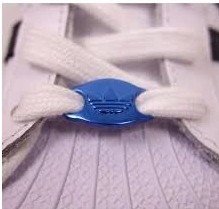 ADIDAS OZDOBA NA BUTY SZNURÓWKI niebieska