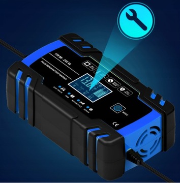 АВТОМАТИЧЕСКИЙ ВЫПРЯМИТЕЛЬ С ФУНКЦИЕЙ РЕМОНТА АККУМУЛЯТОРА 12В 24В