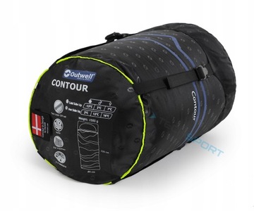 УДОБНЫЙ СПАЛЬНЫЙ МЕШОК OUTWELL CONTOUR До -13 градусов НАЗАД