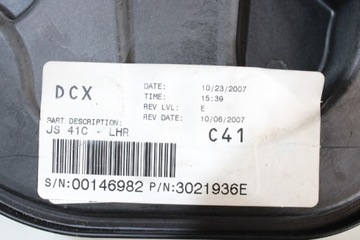 MECHANIZMUS SKEL LEVÝ ZADNÍ CHRYSLER SEBRING III