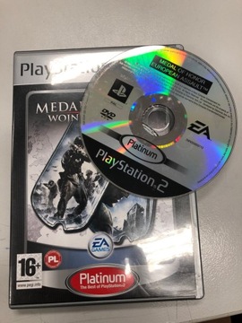 MEDAL OF HONOR WOJNA W EUROPIE PS2 SUPER STAN