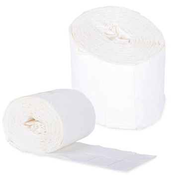 Ватные диски без пыли из целлюлозной ваты, 12 слоев, 1 рулон, 500 шт.