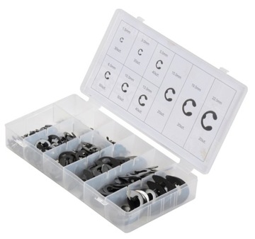 Кольца Seger, набор зажимов Seger, Geko G02914