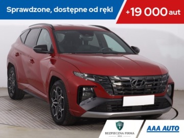 Hyundai Tucson IV SUV 1.6 T-GDI 48V 150KM 2023 Hyundai Tucson 1.6 T-GDI 48V MHEV, Salon Polska