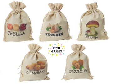 Льняная сумка 13х18 с нанесением логотипа выставки.