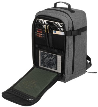 Расширяемый дорожный рюкзак PETERSON, вместительная сумка для ноутбука WIZZAIR