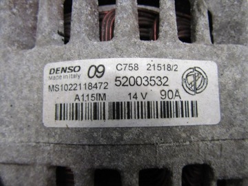 ALTERNÁTOR 1.4 16V FIAT TIPO II KOMBI 52003532