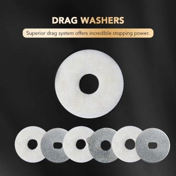 Катушка для дальнего заброса DF5000, металлическая ручка.