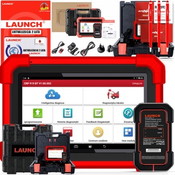 TESTER DIAGNOSTYCZNY LAUNCH CRP919 X BT WERSJA RED