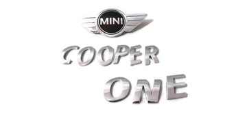 Emblemat logo napis MINI COOPER ONE ZNACZEK ORYG
