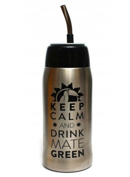 Yerba Mate Yerbomos 4.0 Tykwa Bombilla Termos 3w1