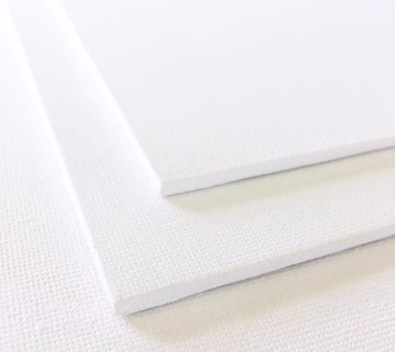 DUŻY ZESTAW MALARSKI SZTALUGA PŁÓTNA FARBY PĘDZLE