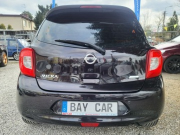 Nissan Micra IV Hatchback 5d Facelifting 1.2 80KM 2014 Nissan Micra 1.2 80 KM Bogata Wersja 100% Przebieg, zdjęcie 5
