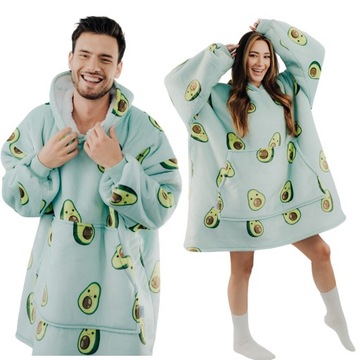 СВИТШОТ-ОДЕЯЛО Comfy Moment Blanket толстовка Avocado Oversize 2в1 Подарок