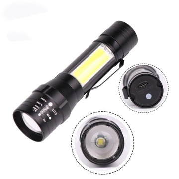 Прожектор аккумуляторный Cree XM-L T6 ZOOM USB