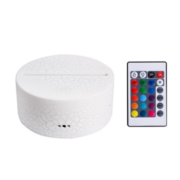 3D светодиодная лампа Ведьмак Геральт Ведьмак ЦВЕТ + ПУЛЬТ ДУ