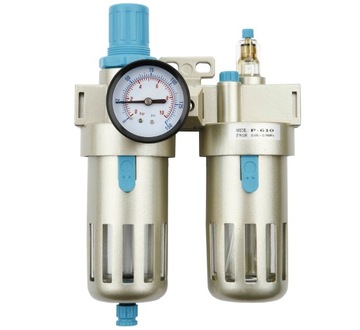 Odwadniacz Filtr Naolejacz Regulator Manometr 3/8