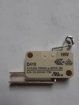 Микропереключатель D41X 0,1А 230В