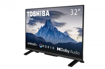 Светодиодный телевизор 32 дюйма TOSHIBA 32LA2E63DG Android TV HDR Smart TV WIFI