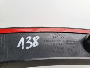 JAGUAR F-PACE SVR LIŠTA NÁRAZNÍKU PODBĚHU ZADNÍ LEVÝ