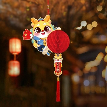 Китайский Красный Фонарь Кулон Прочная Декоративная Новинка Стиль Кулон