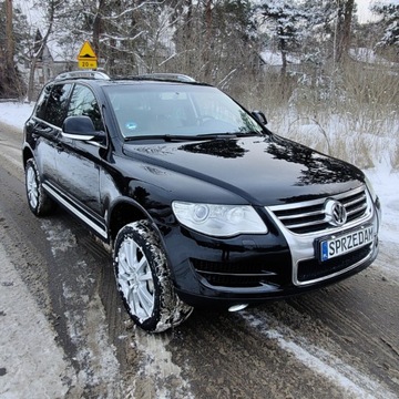 Volkswagen Touareg I 3.0 TDI 225KM 2007 Volkswagen Touareg Volkswagen Touareg 3.0TDI V6 4x4 Jasne Skory Super Kond, zdjęcie 1
