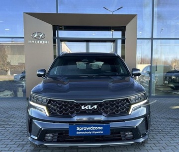 Kia Sorento IV SUV HEV 1.6 T-GDI 230KM 2021 Kia Sorento Prestige Line 4WD HEV 7os FV23 Salon Polska 230KM HAK, zdjęcie 3