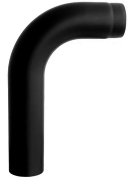 Kolano gięte wysokie 90° fi 120 mm DARCO czarne