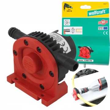 POMPA NA WIERTARKĘ 1300 l/h WOLFCRAFT WF2202000