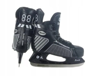 ŁYŻWY BROYX HOCKEY 751 Łyżwy Hokejowe czarne # 43