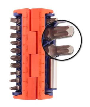 Набор бит Handy WORKPRO, 13 шт. Магнитный чехол