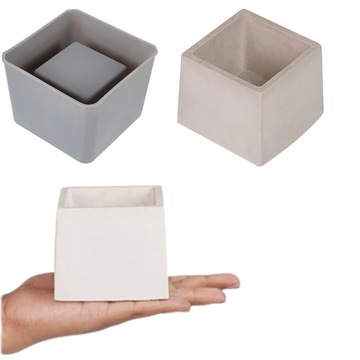 НАБОР СИЛИКОНОВЫХ ФОРМ ДЛЯ ОТЛИВКИ ПОЛИМЕРБЕТОНА ИЗ ШТУКАТА, КОНТЕЙНЕРЫ XL