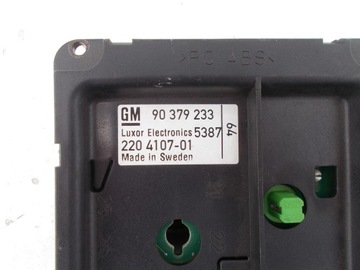 DISPLEJ AUTORÁDIO OPEL OMEGA B 90379233