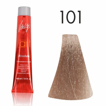 Farba do włosów VITALITY'S ART ABSOLUTE 101 100ml popielaty ultra blond
