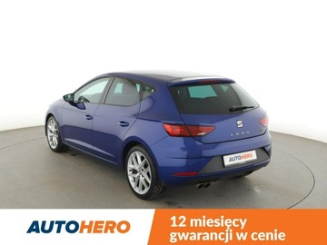 Seat Leon III Hatchback Facelifting 1.4 TSI 125KM 2017 Seat Leon FR navi grzane fotele PDC climatronic, zdjęcie 3