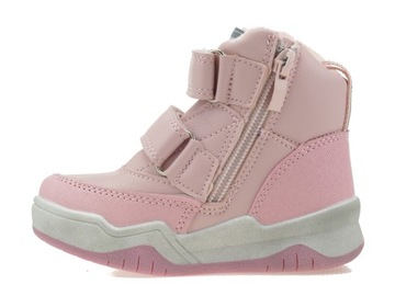 BUTY ZIMOWE DZIEWCZĘCE OCIEPLANE ŚNIEGOWCE NA RZEPY R.26