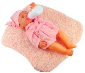 LALKA SIKAJĄCA 32 CM BOBAS BABY MÓWI ŚPIEWA