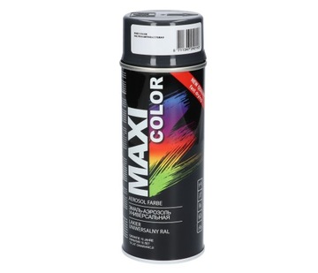 Лак Motip Maxi Color 400 мл SPRAY RAL 7016 темно-серый