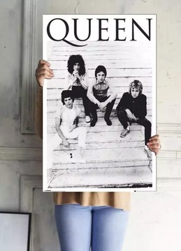 Queen - Фредди Меркьюри 1981 - постер 61x91,5 см