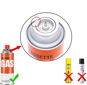 КУХОННАЯ ГАЗОВАЯ ГОРЕЛКА LUTLAMPA ДЛЯ КАРТРИДЖЕЙ