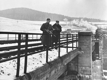 Most kolejowy na rzece BÓBR k.Jelenia Góra fotografia fotos DROGA NA ZACHÓD