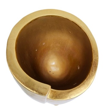ЦВЕТОЧНЫЙ ГОРШОК FACE 72 CM GOLD XL GOLD FACE